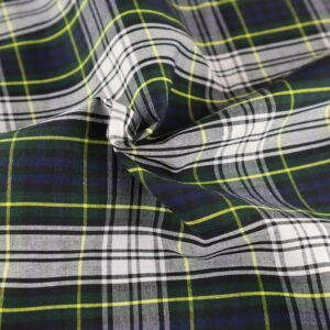 Tartan Polyester Cotton